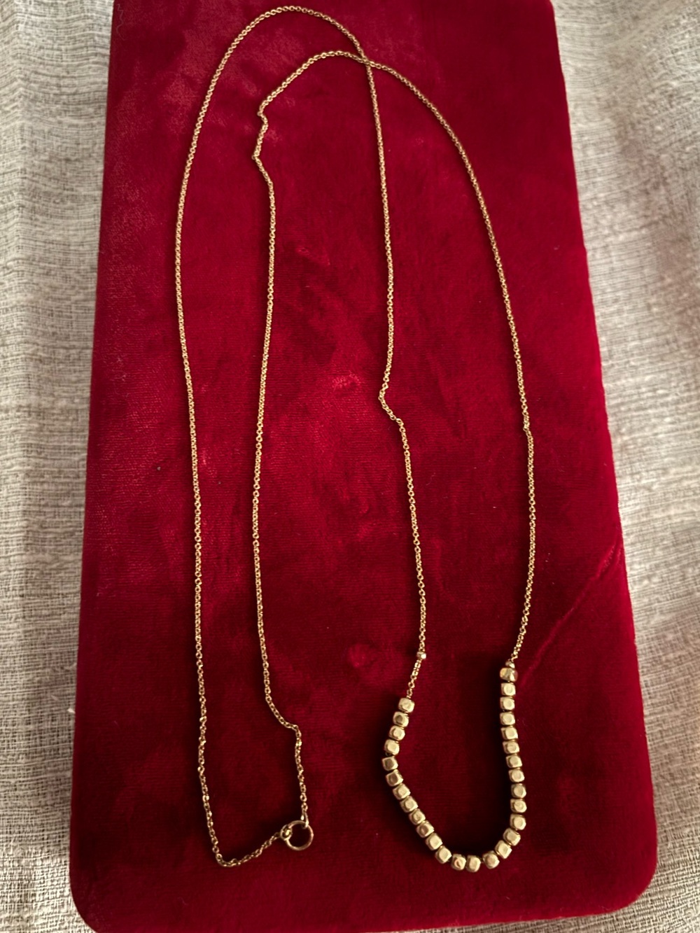 Vintage gold fill necklace
